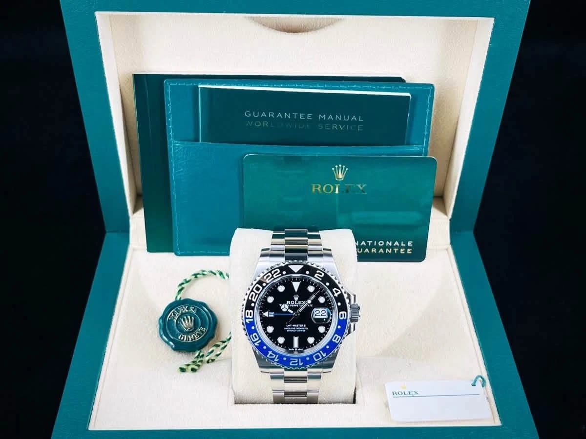 Rolex GMT-Master II 126710BLNR, front
